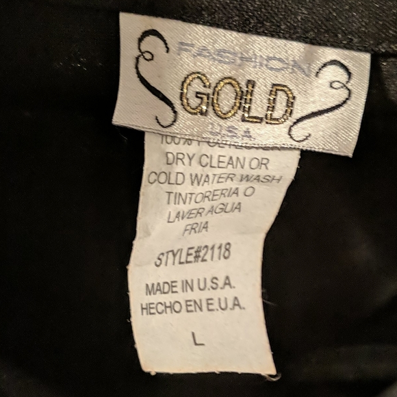 Fashion Gold - Black blouse - Picture 3 of 6